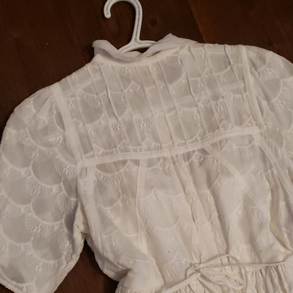 gorgeous Anthropologie cotton lined dress sz 2